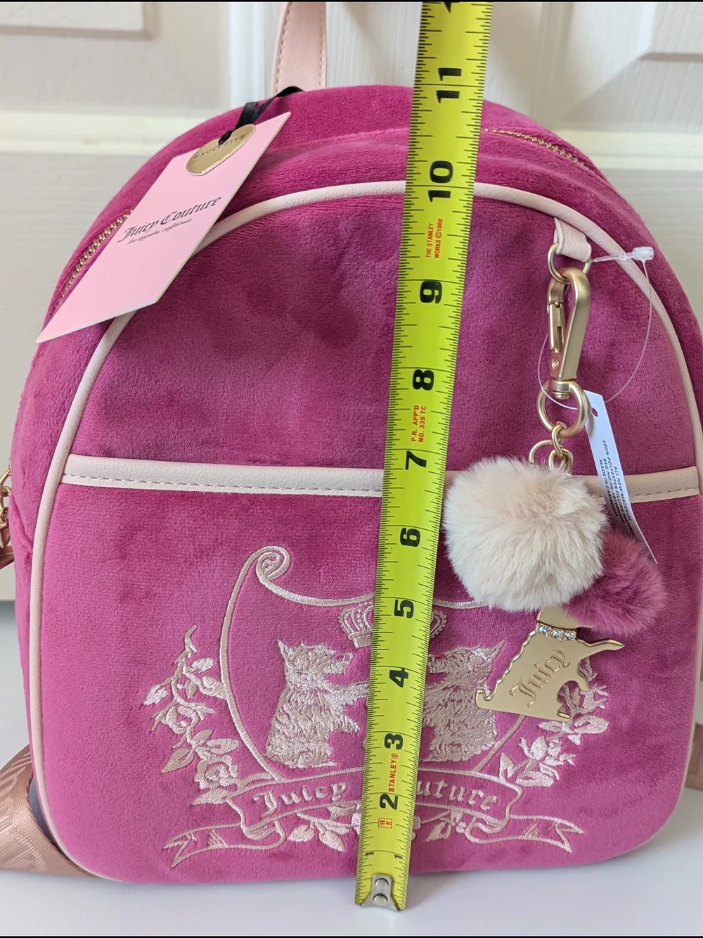 Juicy Couture Scottie Mini New Love Chapter Backpack,  pink